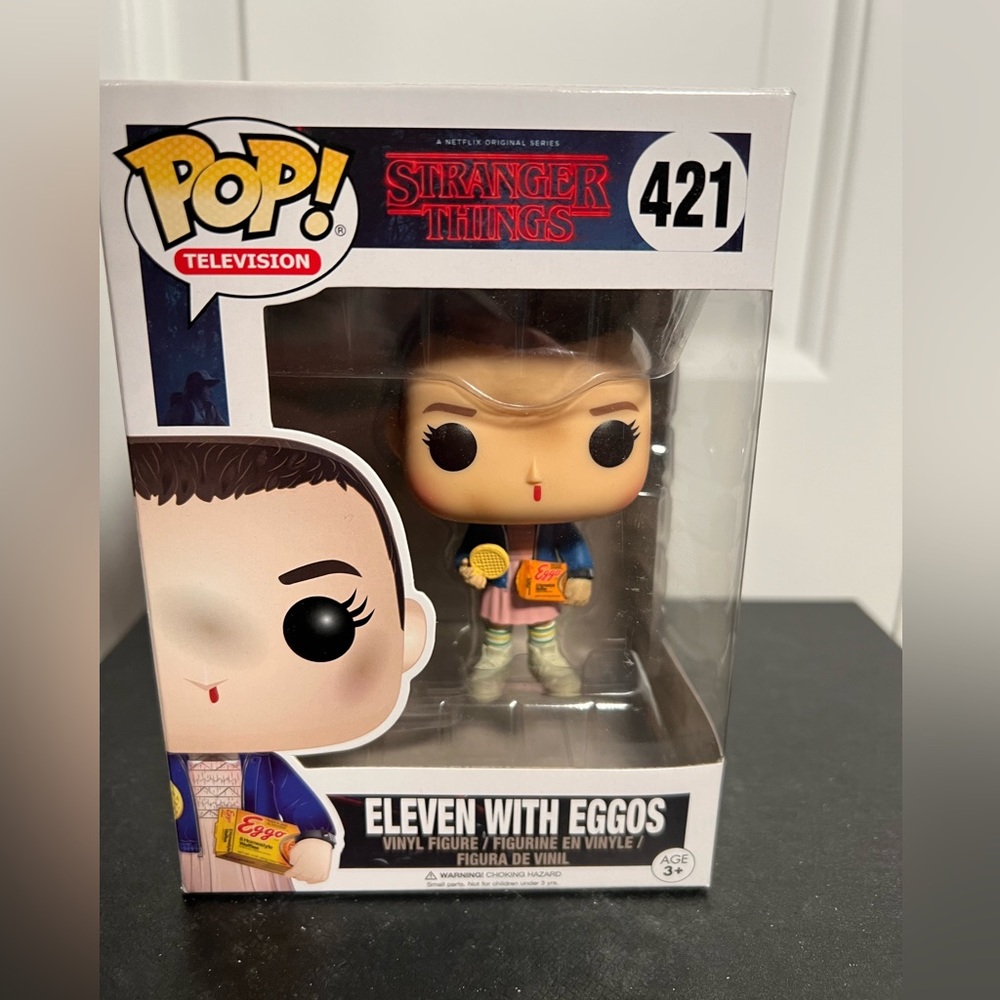 Eleven with Eggos Stranger Things Funko Pop